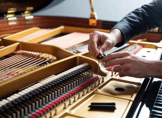 نحوه کوک کردن پیانو